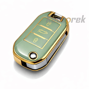 Etui TPU 167 - Citroen / Peugeot - zielone